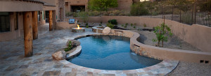 Luxurious Figure 8 Pool